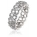 6.5mm Round Diamond Full Eternity/dress Ring