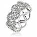 7mm Round Diamond Half Eternity/dress Ring