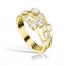 Unique Elegant Round Diamond Dress Ring
