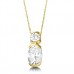 Oval & Round Diamond Designer Pendant