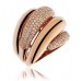 Unique Round Diamond Pave Dress Ring
