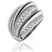 Unique Round Diamond Pave Dress Ring