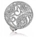 Elegant Round Diamond Pave Cocktail Ring