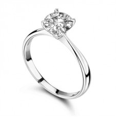 Traditional Round Diamond Engagement Ring