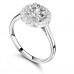 1.12ct Si2/g Round Diamond Halo Ring 1.12ct Si2/g Round Diamond Halo Ring