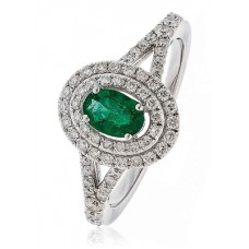 1.35ct Vs/fg Oval Gemstone Ring