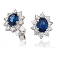 3.09ct Vs/f Blue Sapphire Earrings 3.09ct Vs/f Blue Sapphire Earrings