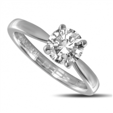 0.70ct I1/g Round Diamond Solitaire Ring