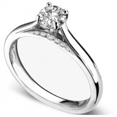 Elegant Round Diamond Engagement Ring Elegant Round Diamond Engagement Ring