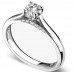 Elegant Round Diamond Engagement Ring