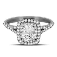 1.00ct Vs1/e Princess Diamond Ring