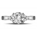 Modern Round Diamond Designer Ring