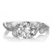 Round Diamond Twisted Designer Ring