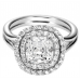 Double Halo Cushion Diamond Engagement Ring Double Halo Cushion Diamond Engagement Ring