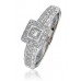 Princess & Round Diamond Shoulder Set Ring Princess & Round Diamond Shoulder Set Ring