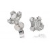 Classic Diamond Cluster Earrings
