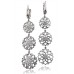 Elegant Designer Round Diamond Earrings