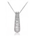 Elegant Round Diamond Journey Pendant