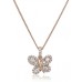 Butterfly Designer Round Diamond Pendant Butterfly Designer Round Diamond Pendant