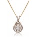Pave Set Round Diamond Designer Pendant Pave Set Round Diamond Designer Pendant