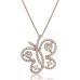 Butterfly Designer Round Diamond Pendant Butterfly Designer Round Diamond Pendant