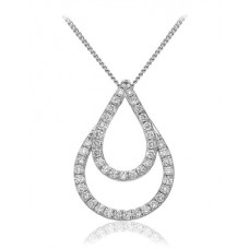 Elegant Round Diamond Designer Pendant
