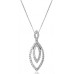Cluster Round Diamond Designer Pendant