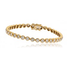 Classic Single Row Diamond Tennis Bracelet