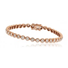 Classic Single Row Diamond Tennis Bracelet