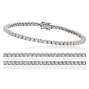 Classic Single Row Diamond Tennis Bracelet