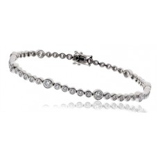 2.50ct Vs/f Round Diamond Bangle