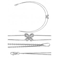 Classic Butterfly Diamond Designer Bracelet Classic Butterfly Diamond Designer Bracelet