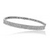 Elegant Round Diamond Set Bangle
