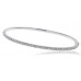 Elegant Round Diamond Set Bangle