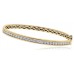 Elegant Round Diamond Set Bangle