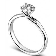 0.40ct Si1/f Round Diamond Ring