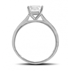 0.75ct Vs1/f Princess Diamond Shoulder Set Ring