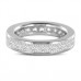 Elegant 4.5mm Princess Diamond Full Eternity Ring Elegant 4.5mm Princess Diamond Full Eternity Ring