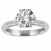 Classic Six Claw Round Diamond Ring