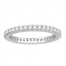0.50ct Vs/ef Round Diamond Full Eternity Ring
