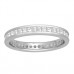 3mm Elegant Princess Diamond Full Eternity Ring