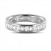 0.75ct Vs/fg Round/baguette Diamond Full Eternity Ring