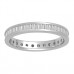 0.75ct Vs/ef Baguette Diamond Full Eternity Ring