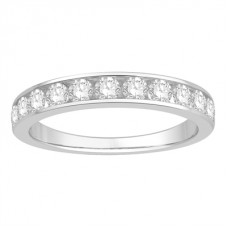 3.5mm Petite Round Diamond Eternity Ring