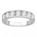 2.5mm Elegant Round Diamond Eternity Ring