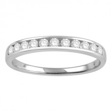 2mm Petite Round Diamond Eternity Ring