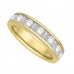4.5mm Round & Baguette Diamond Eternity Ring