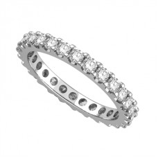 1.03ct Vs/e Round Diamond Eternity Ring