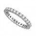 1.03ct  Vs/ef Round Diamond Full Eternity Ring