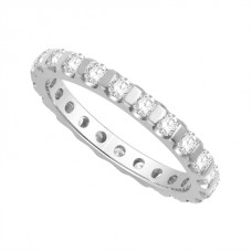 1.03ct  Vs/ef Round Diamond Full Eternity Ring